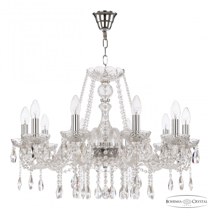 Подвесная люстра Bohemia Ivele Crystal 116 116/10/240 Ni
