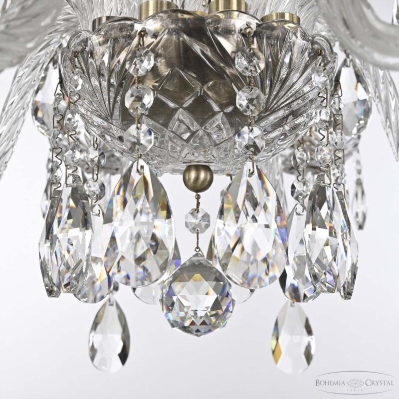 Подвесная люстра Bohemia Ivele Crystal 117 117/10+5/240 Pa