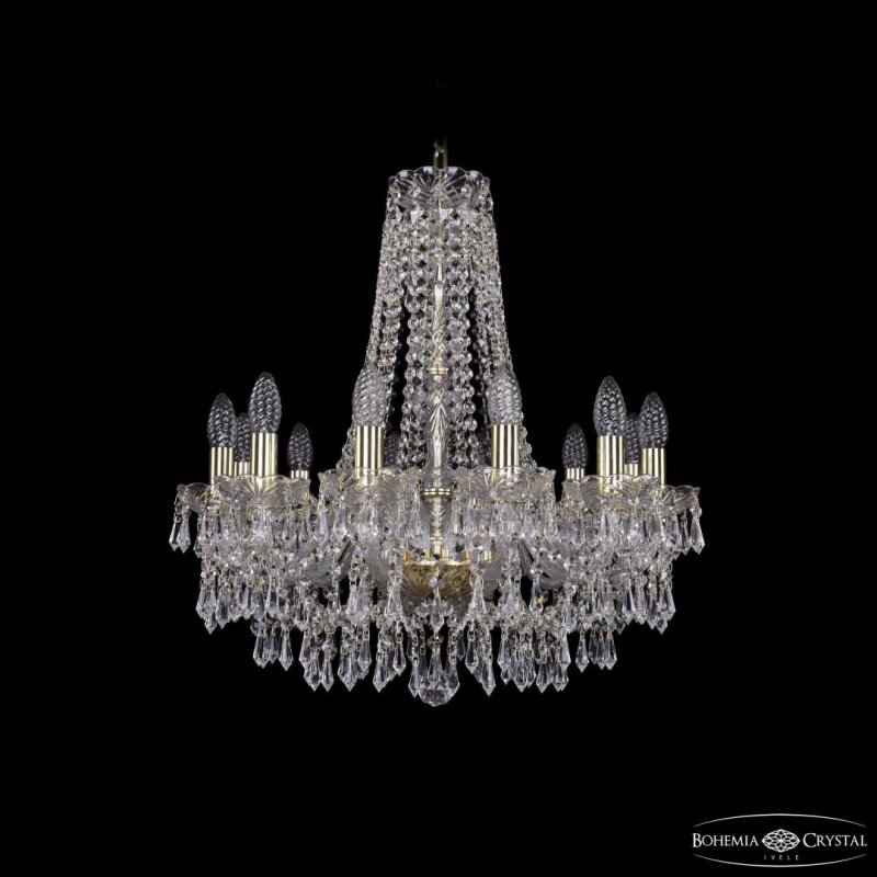 Подвесная люстра Bohemia Ivele Crystal 1403 1403/12/195/h-60 G