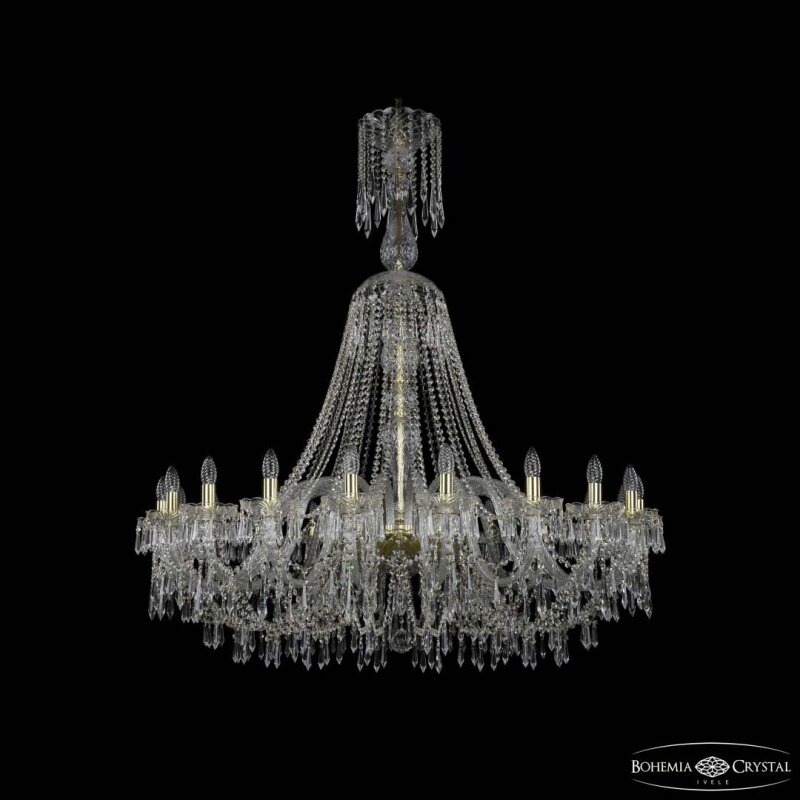 Подвесная люстра Bohemia Ivele Crystal 1403 1403/20/460/XL-143 G
