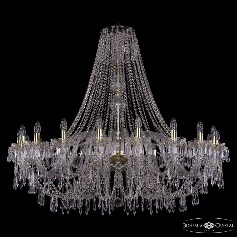Подвесная люстра Bohemia Ivele Crystal 1403 1403/20/460/h-114 G