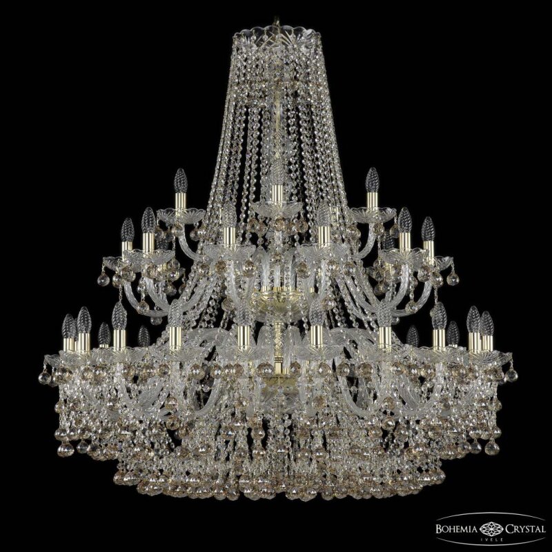 Подвесная люстра Bohemia Ivele Crystal 1409 1409/20+10+5/400/2d G K721