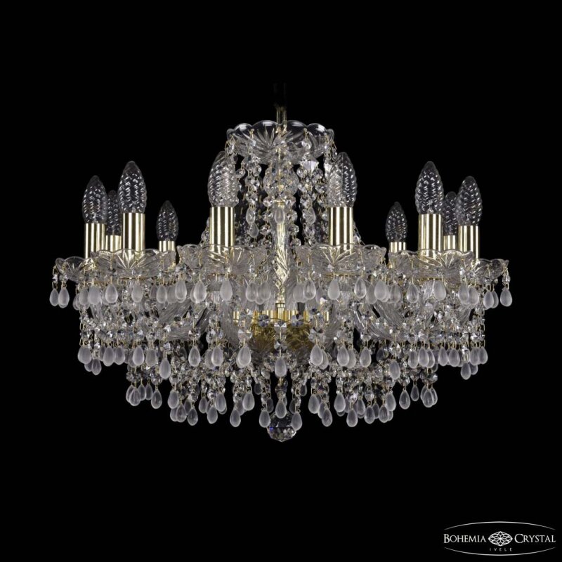 Подвесная люстра Bohemia Ivele Crystal 1410 1410/12/195 G V0300
