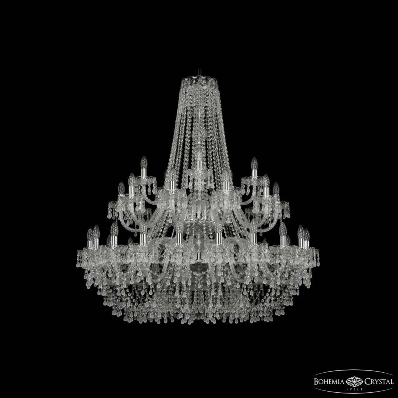 Подвесная люстра Bohemia Ivele Crystal 1410 1410/20+10+5/400/2d Ni V0300