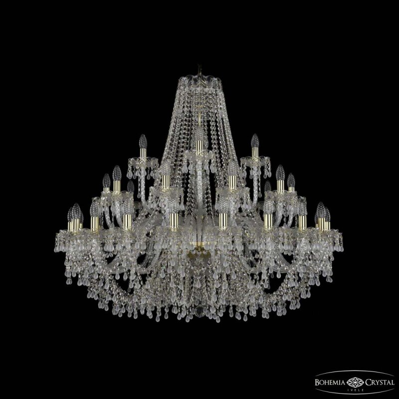 Подвесная люстра Bohemia Ivele Crystal 1410 1410/20+10+5/400 G V0300