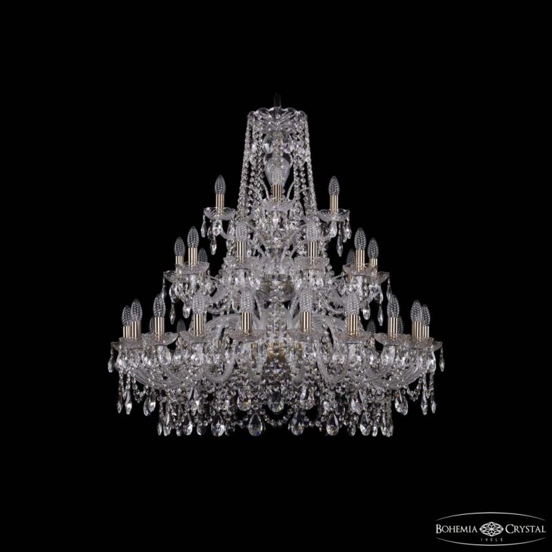 Подвесная люстра Bohemia Ivele Crystal 1411 1411/20+10+5/360/3d Pa