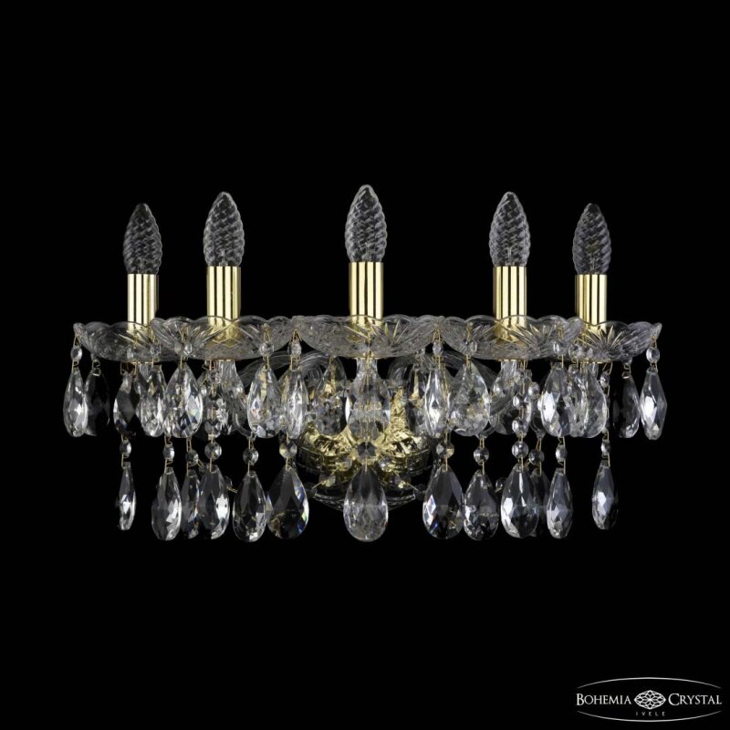Бра Bohemia Ivele Crystal 1413 1413B/5/165/XL G