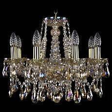 Подвесная люстра Bohemia Ivele Crystal 1413 1413/8/165/G/M701