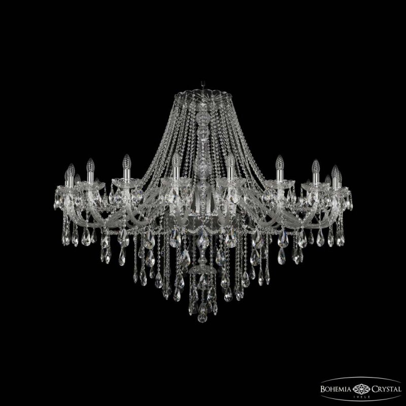 Подвесная люстра Bohemia Ivele Crystal 1415 1415/20/530 Ni