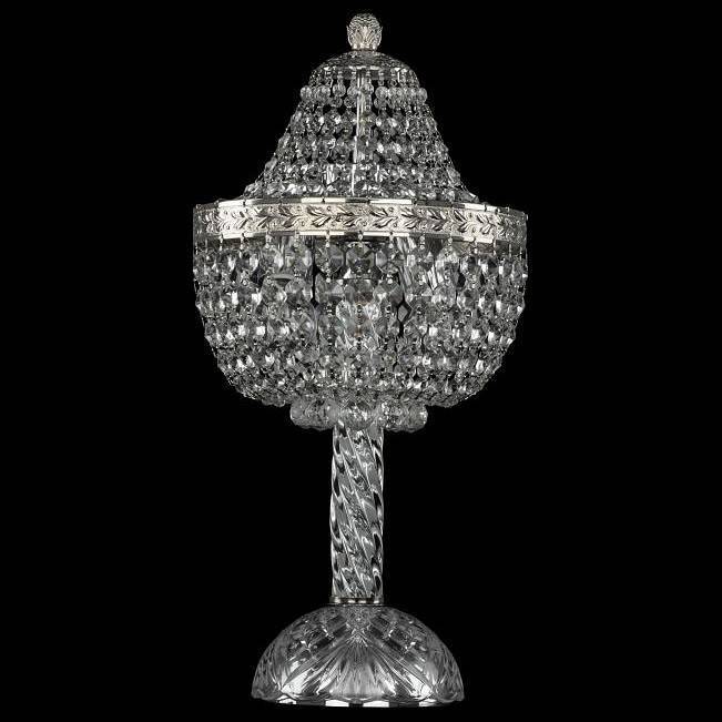 Настольная лампа декоративная Bohemia Ivele Crystal 1928 19281L4/H/20IV Ni