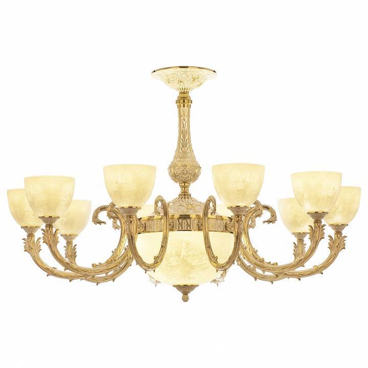 Подвесная люстра Bohemia Ivele Crystal 7109 71109P/10/300 GW P1 U Pair