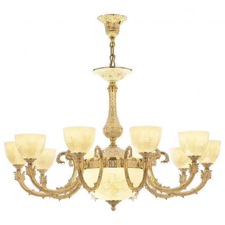 Подвесная люстра Bohemia Ivele Crystal 7109 71109P/10/300 GW P1 U Pair