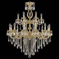 Подвесная люстра Bohemia Ivele Crystal 7101 71401/12+6/300/2D B G FA4M