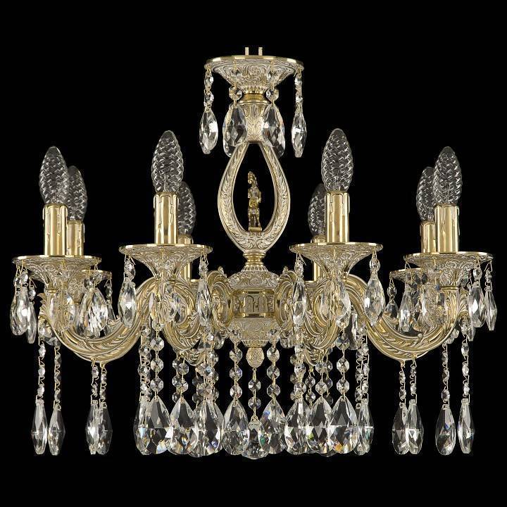Подвесная люстра Bohemia Ivele Crystal 7101 71401/8/175 A GW FH1S