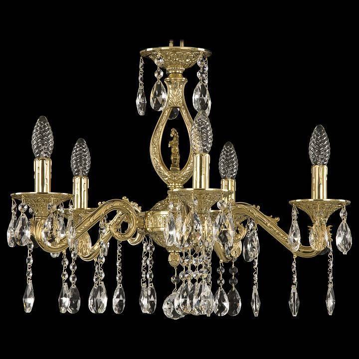 Подвесная люстра Bohemia Ivele Crystal 7102 71402/5/175 A G FH1S