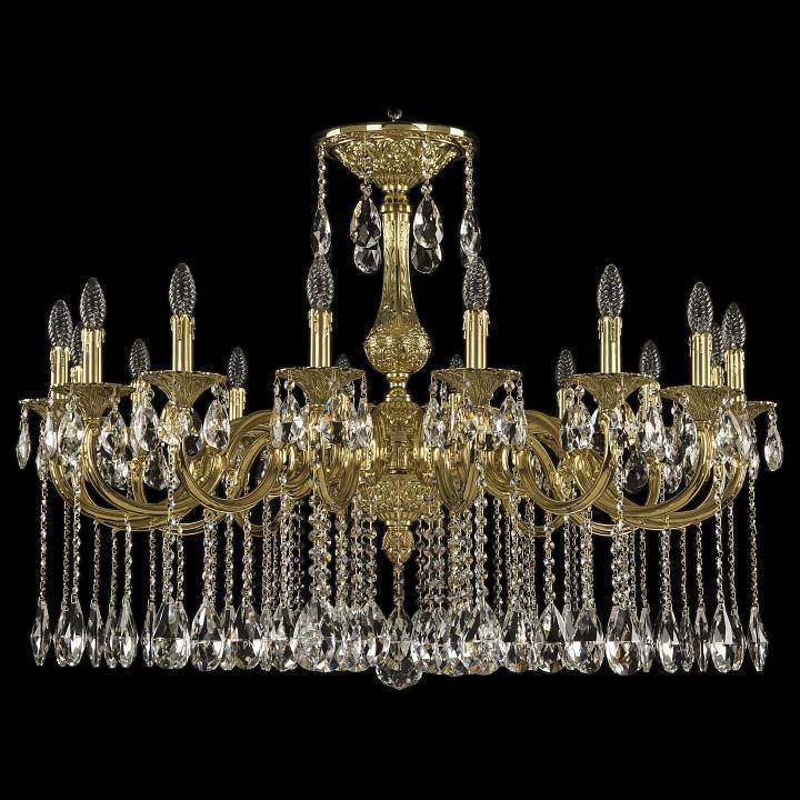 Подвесная люстра Bohemia Ivele Crystal 7201 72101/16/360 A G