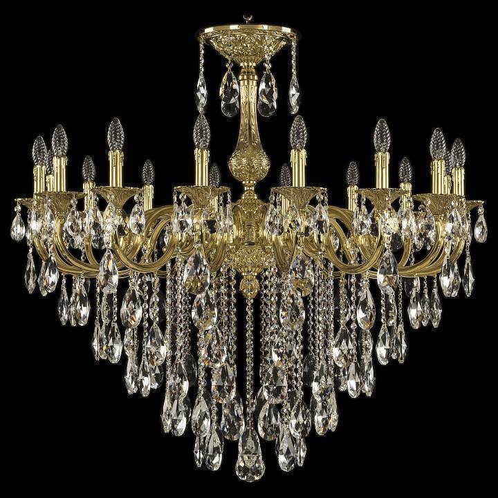 Подвесная люстра Bohemia Ivele Crystal 7201 72101/16/360 B G