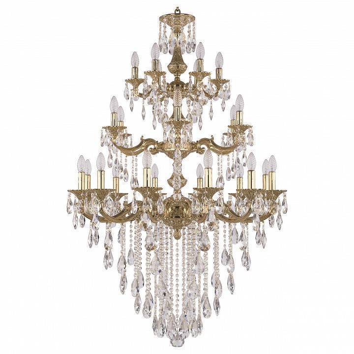 Подвесная люстра Bohemia Ivele Crystal 7214 72114/12+6+6/300/3d/B G