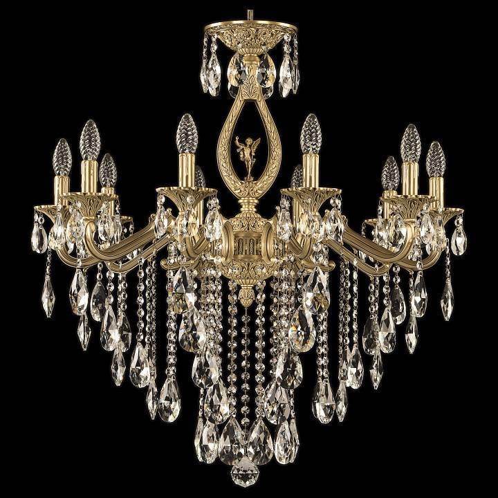 Подвесная люстра Bohemia Ivele Crystal 7202 72402/10/250 B FP FA5S