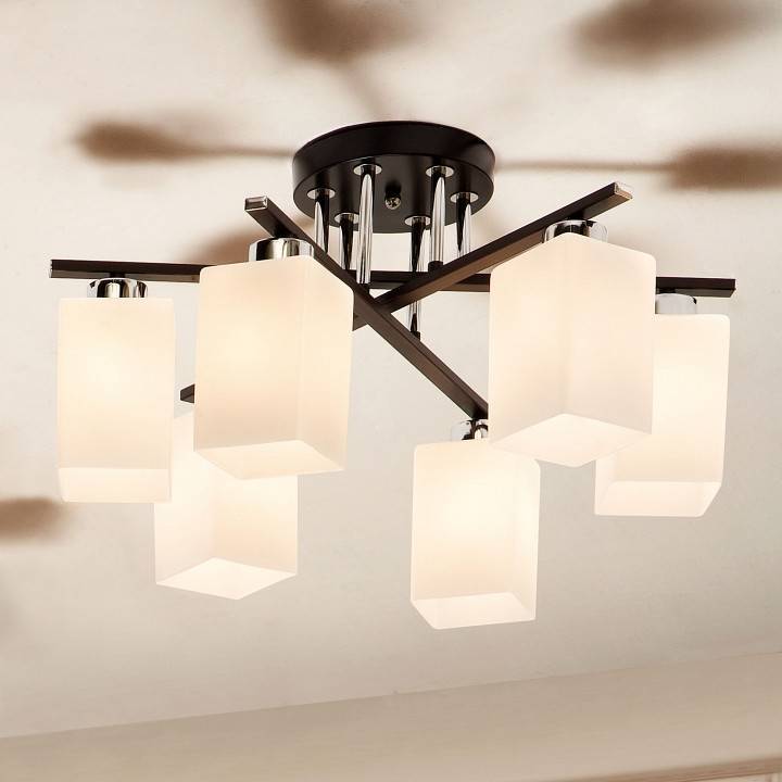 Люстра на штанге Citilux Маркус 6хE27 CL123161