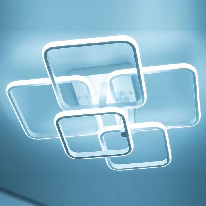 Светильник потолочный Citilux Бакстер 100 Вт LED с пультом CL230B150