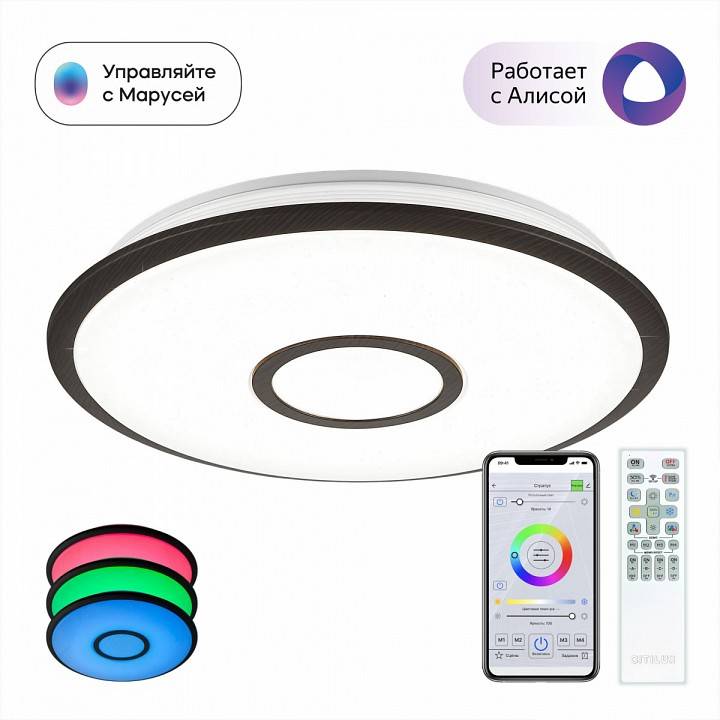 Потолочный светильник Citilux Старлайт Смарт 40 Вт CL703A45G