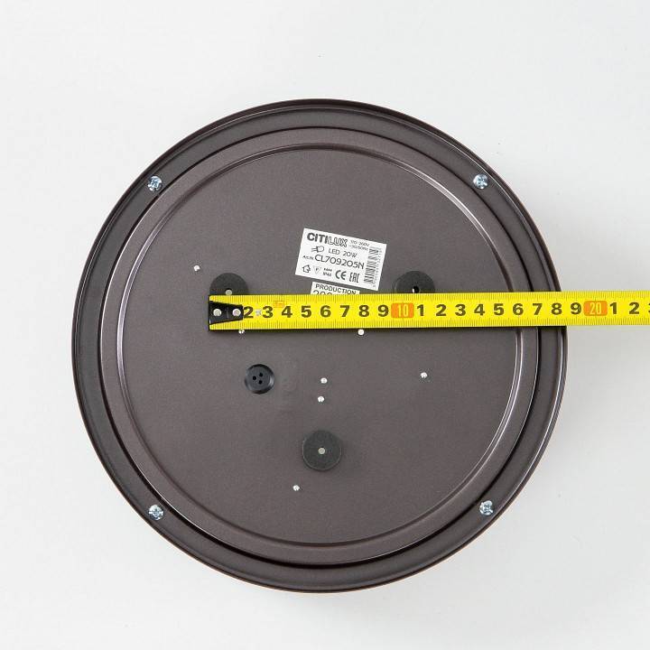 Светильник потолочный Citilux Бостон 20 Вт LED IP44 CL709205N