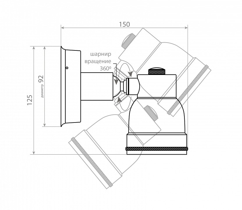 Бра Covali  WL-31119