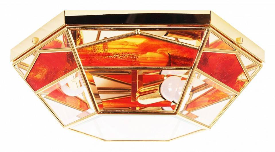 Накладной светильник Doge Luce 1007 1007/3PL-B.CRISTALLO M+ROSSO