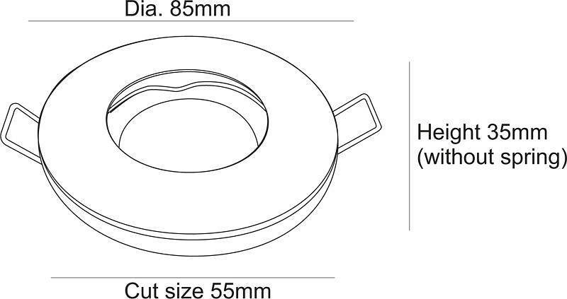 Встраиваемый светильник Deko-Light 122420