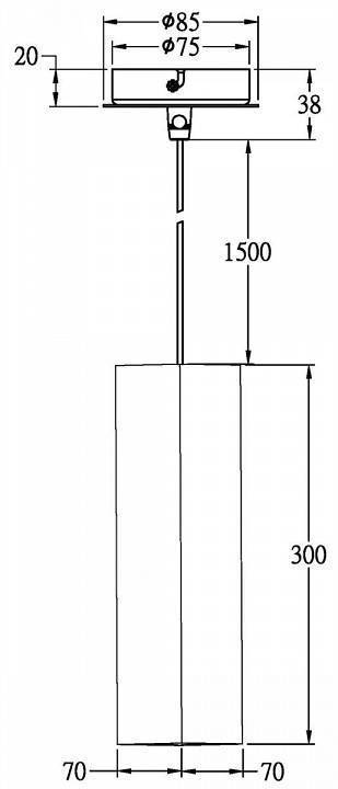 Подвесной светильник Deko-Light Squad 299364