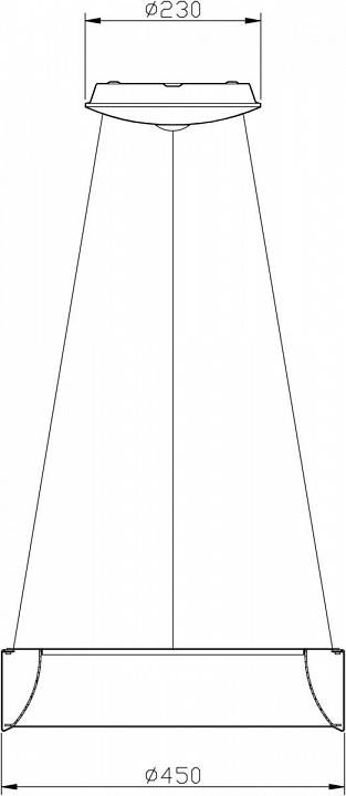 Подвесной светильник Deko-Light Sculptoris 42 Вт 3000 К 342122