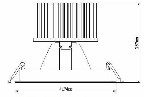 Встраиваемый светильник Deko-Light LED Panel 16 13 Вт 4000K IP20 черный 565175