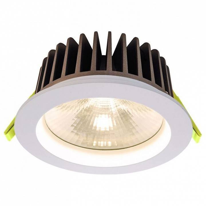 Встраиваемый светильник Deko-Light COB 130 18 Вт 3000K IP20 белый 565180