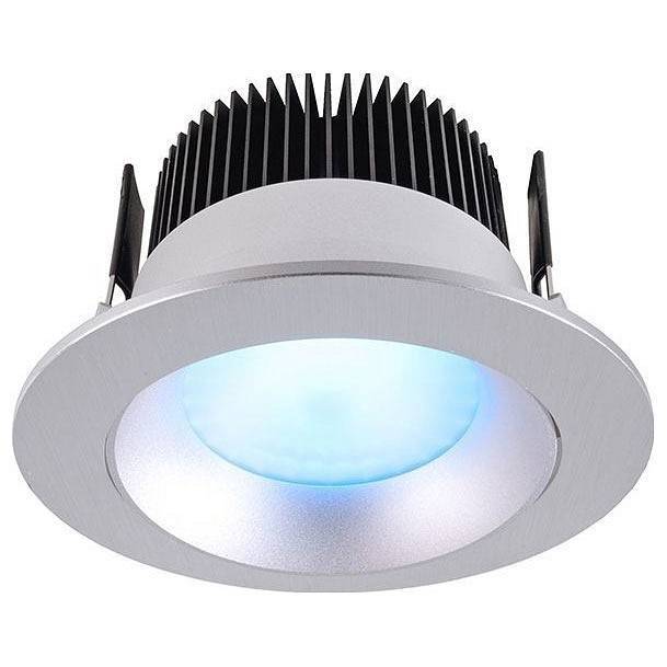 Встраиваемый светильник Deko-Light COB 94 RGBW 16 Вт 3000 К серебристый 565246