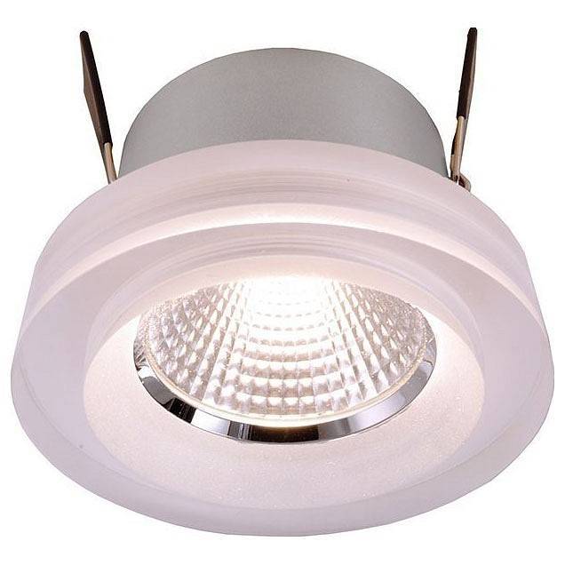 Встраиваемый светильник Deko-Light COB 68 Acryl 8 Вт 2500-6500 К серебристый 565247