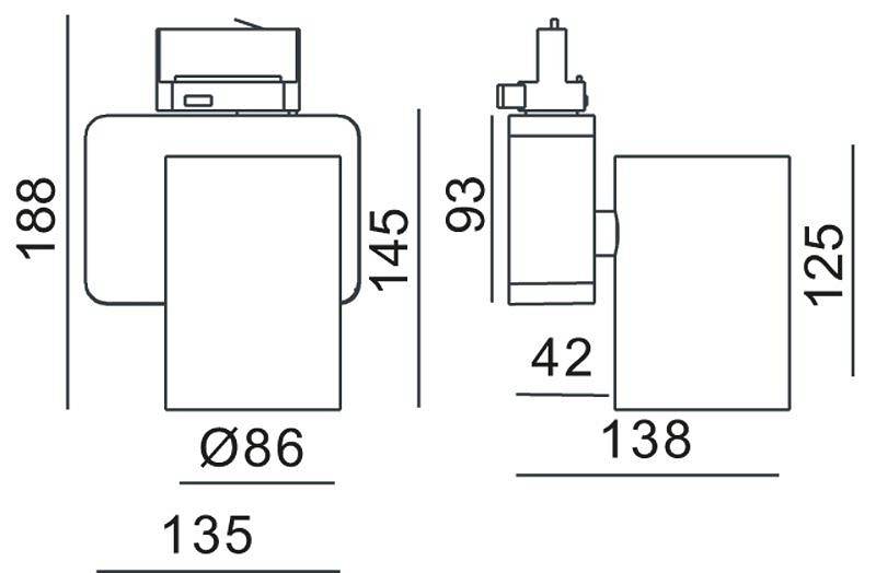 Светильник на штанге Deko-Light Nihal 707056