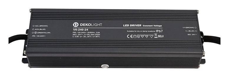 Блок питания Deko-Light IP CV 24 В 150 Вт IP67 872089