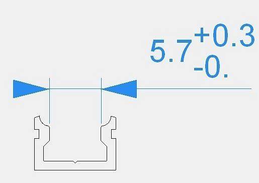 Профиль накладной Deko-Light AU-01-05 2000 мм черный 970083