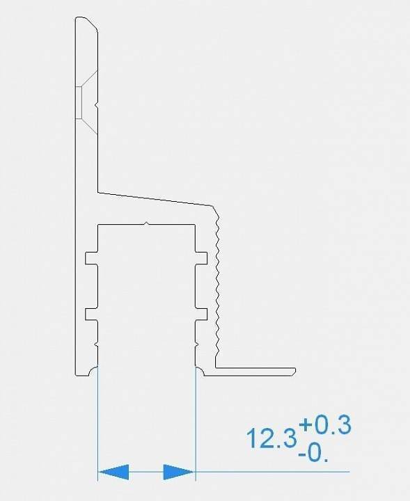 Профиль накладной Deko-Light ET-03-10 975485