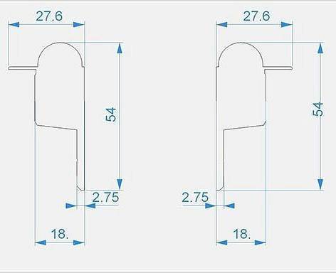 Набор заглушек для профиля (10 шт.) Deko-Light R-EL-03-10 белый 979710