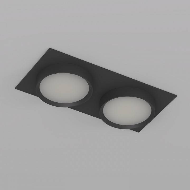 Встраиваемый светильник Denkirs FLAT DK2092-BK