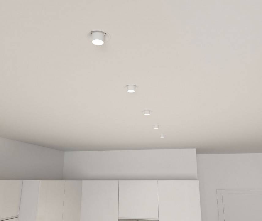 Встраиваемый светильник Denkirs Karup DK3126-WH