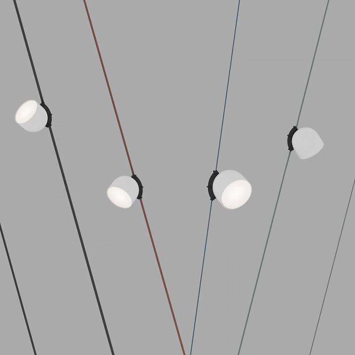 Накладной светильник Denkirs BELTY SPOT DK5542-WH+BK