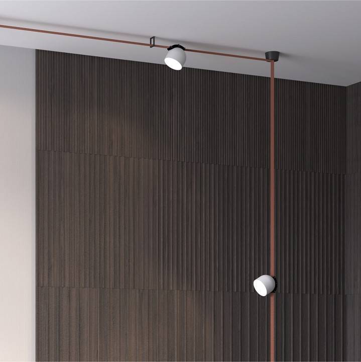 Накладной светильник Denkirs BELTY SPOT DK5542-WH+BK