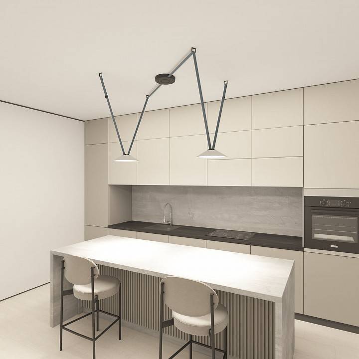 Комплект трековой системы Denkirs Belty SET DK55SET03-04-DB