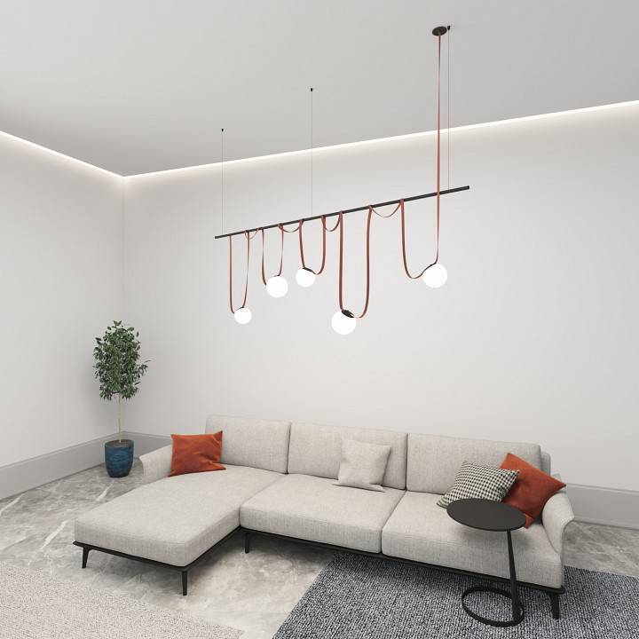 Комплект трековой системы Denkirs Belty SET DK55SET08-01-BR