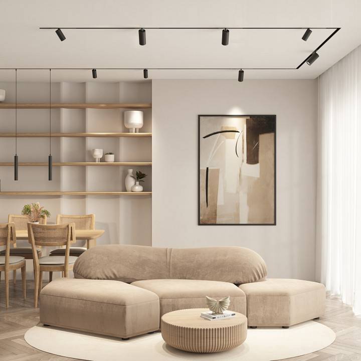 Светильник на штанге Denkirs Denkirs Simple DK8110-BK