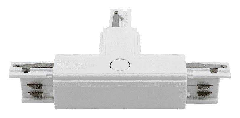 Соединитель T-образный для треков DesignLed Трехфазные треки и аксессуары CN-3F-T-L-WH