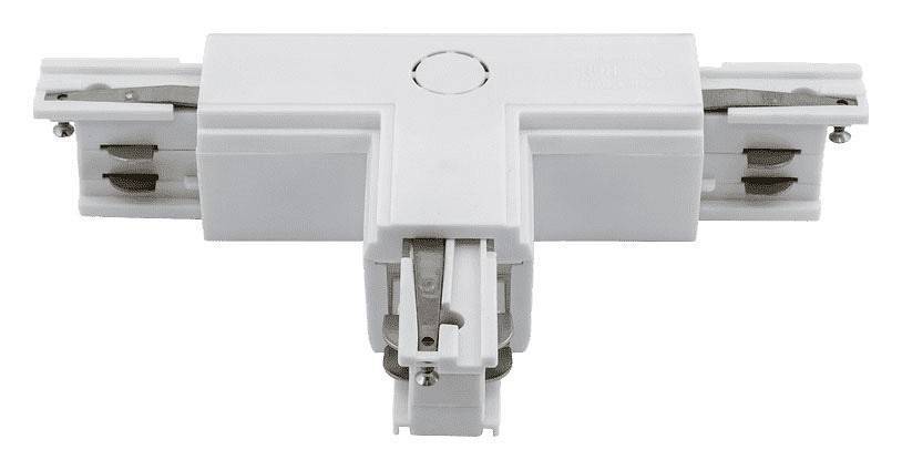 Соединитель T-образный для треков DesignLed Трехфазные треки и аксессуары CN-3F-T-R-WH